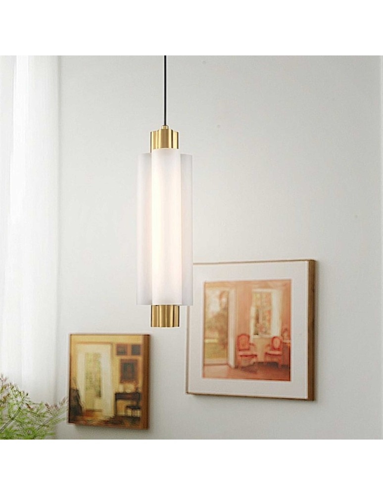Designer pendant lamps - Step Into Design OSMO-1 LED pendant lamp gold 38 cm ST-15038P-1 - product kolory-swiatla.pl 7