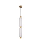 Designer pendant lamps - Step Into Design OSMO-2 LED pendant lamp gold 73 cm ST-15038P-2 - product 1