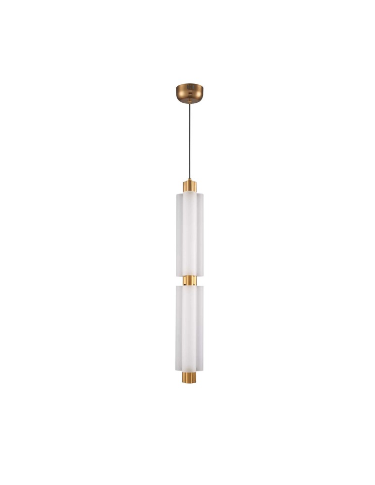Designer pendant lamps - Step Into Design OSMO-2 LED pendant lamp gold 73 cm ST-15038P-2 - product kolory-swiatla.pl 1