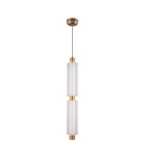 Designer pendant lamps - Step Into Design OSMO-2 LED pendant lamp gold 73 cm ST-15038P-2 - product 2