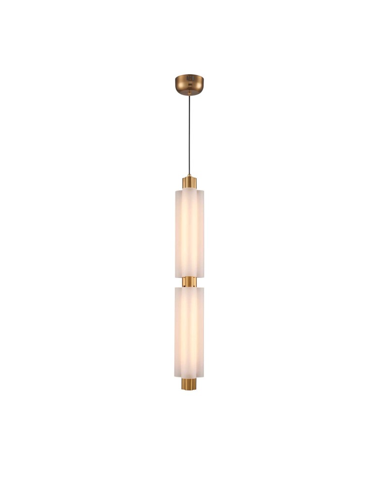 Designer pendant lamps - Step Into Design OSMO-2 LED pendant lamp gold 73 cm ST-15038P-2 - product kolory-swiatla.pl 3