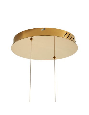 Step Into Design CIRCLE 60+80 LED pendant lamp gloss gold on 1 soffit DN924-60+80 gold - product 2