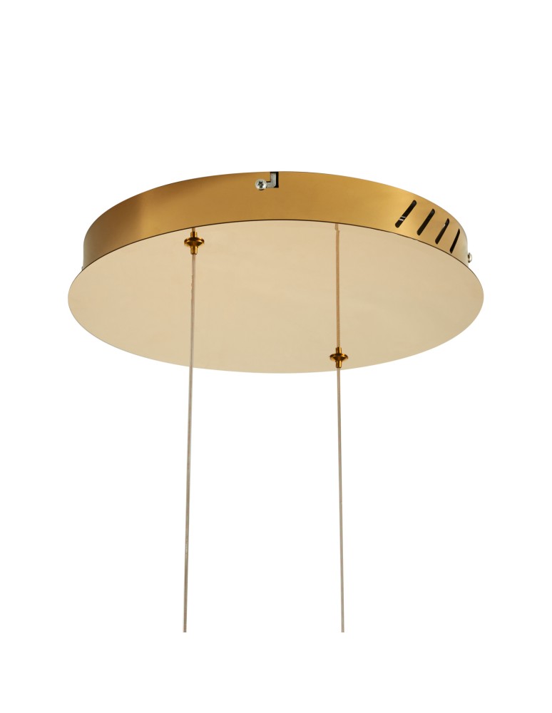  Step Into Design Lampa wisząca CIRCLE 60+80 LED złoty połysk na 1 podsufitce DN924-60+80 gold