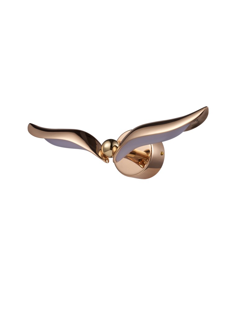 Designer wall lamps - Step Into Design GUFO LED wall lamp rose gold 35 cm ST-DL8503 - product kolory-swiatla.pl 2