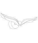 Designer wall lamps - Step Into Design GUFO LED wall lamp rose gold 35 cm ST-DL8503 - product 3