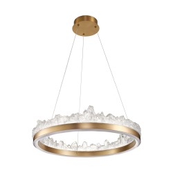 Step Into Design Lampa wisząca MONTANA LED złota 60 cm ST-6490P/1
