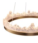 Glamour pendant lamps - Step Into Design MONTANA LED pendant lamp gold 60 cm ST-6490P/1 - product 5