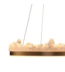Glamour pendant lamps - Step Into Design MONTANA LED pendant lamp gold 60 cm ST-6490P/1 - product 9
