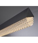 Step Into Design Lampa wisząca ANABELLA LED czarna 120 cm ST-8501 black Step Into Design Lampa wisząca ANABELLA LED czarna 120 cm ST-8501 black