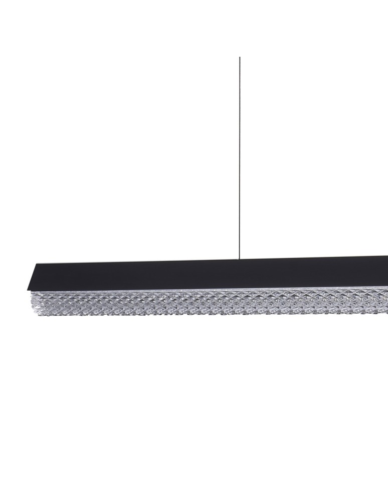 Step Into Design Lampa wisząca ANABELLA LED czarna 120 cm ST-8501 black Step Into Design Lampa wisząca ANABELLA LED czarna 120 cm ST-8501 black