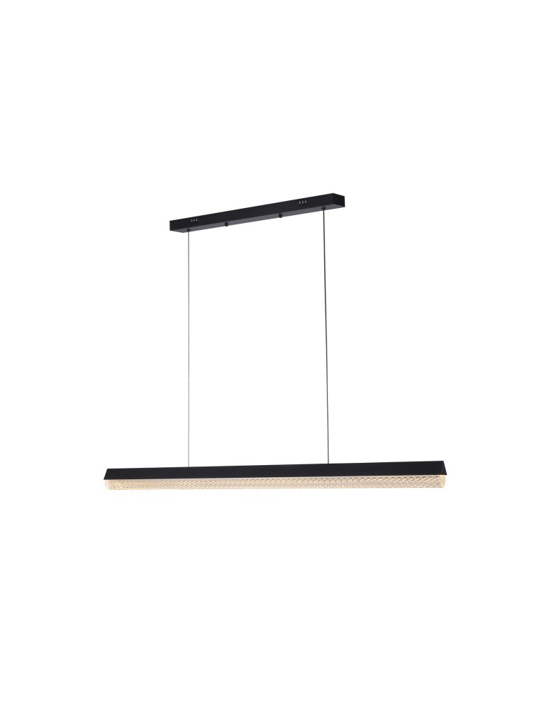 Pendant lamps over the island - Step Into Design ANABELLA LED pendant lamp black 120 cm ST-8501 black - product kolory-swiatla.pl 6