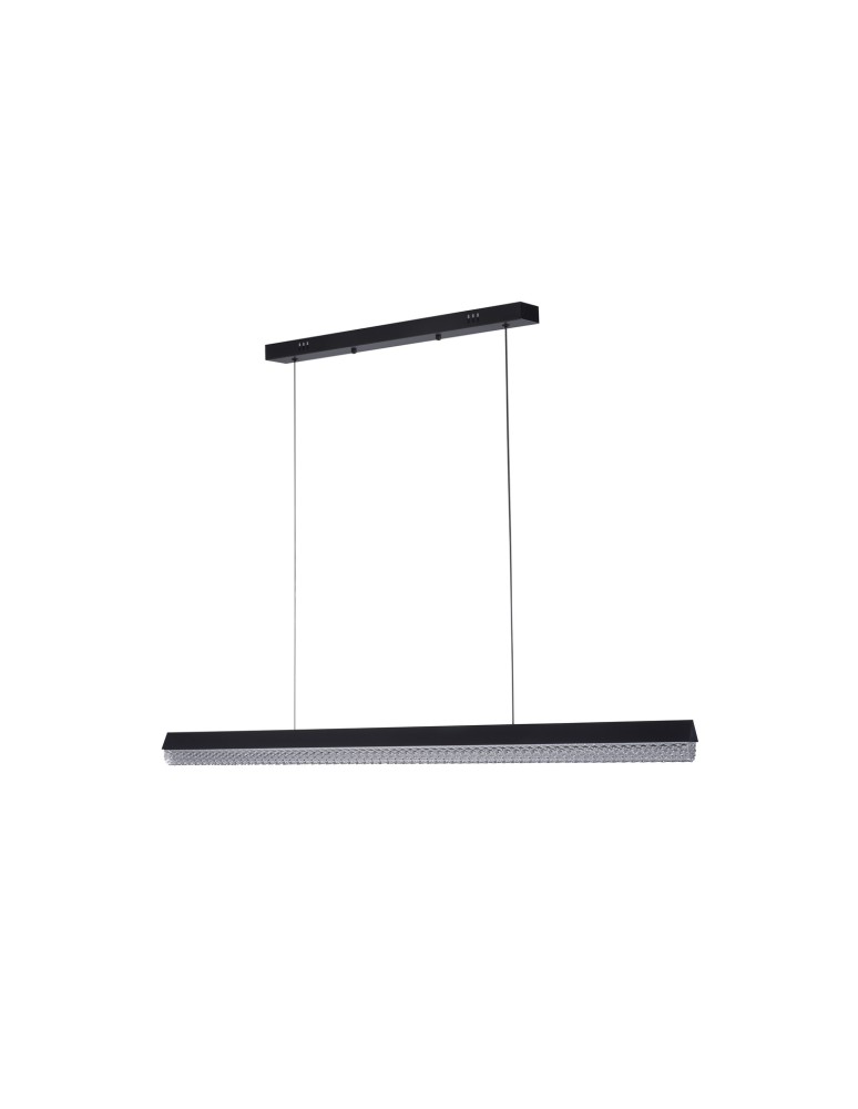 Step Into Design Lampa wisząca ANABELLA LED czarna 120 cm ST-8501 black Step Into Design Lampa wisząca ANABELLA LED czarna 120 cm ST-8501 black