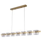 Pendant lamps over the island - Step Into Design BACCIO LED pendant lamp gold 120 cm ST-DL8520 - product 2