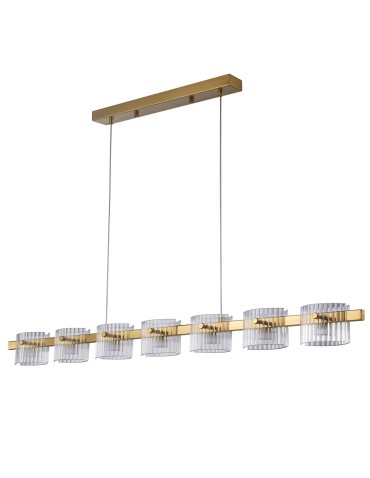 Step Into Design BACCIO LED pendant lamp gold 120 cm ST-DL8520 - product 2