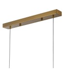 Pendant lamps over the island - Step Into Design BACCIO LED pendant lamp gold 120 cm ST-DL8520 - product 7