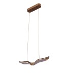 Designer pendant lamps - Step Into Design GUFO 1 LED pendant lamp rose gold 36 cm ST-DL8504 - product 4