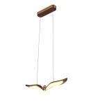 Designer pendant lamps - Step Into Design GUFO 1 LED pendant lamp rose gold 36 cm ST-DL8504 - product 1