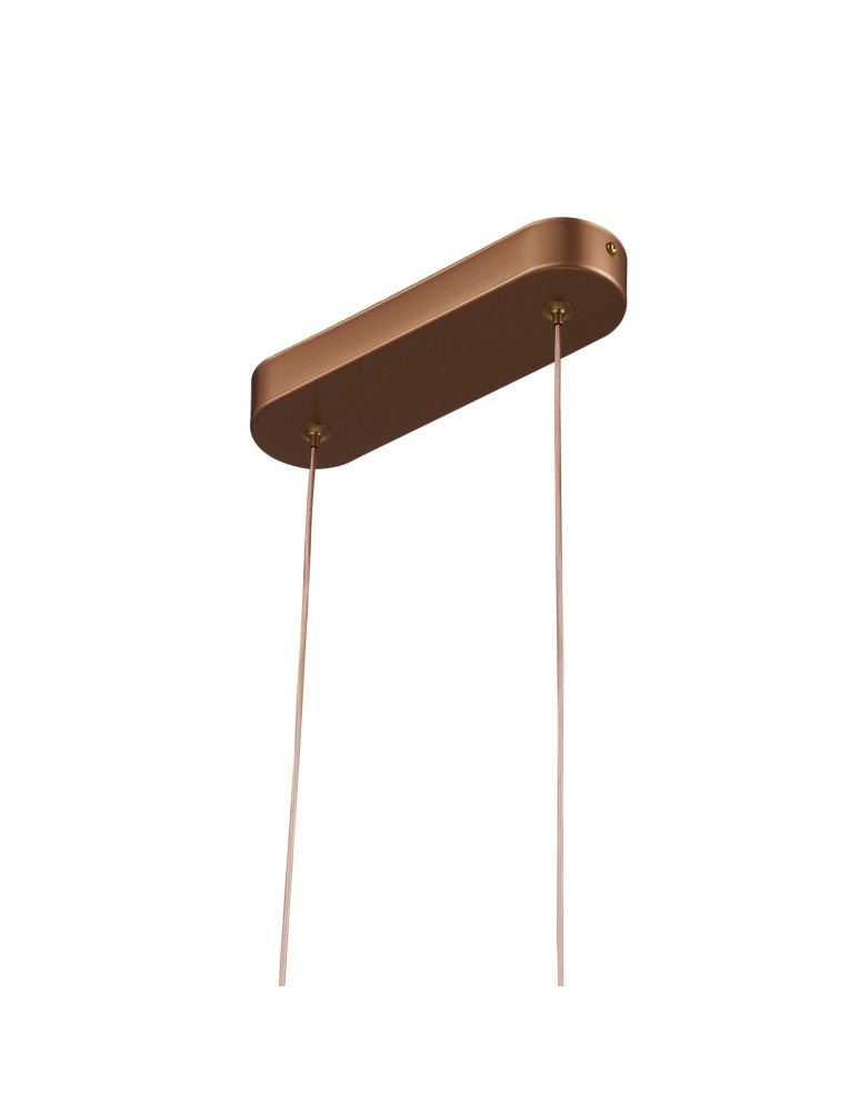 Designer pendant lamps - Step Into Design GUFO 1 LED pendant lamp rose gold 36 cm ST-DL8504 - product kolory-swiatla.pl 5