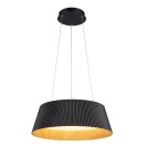 Modern pendant lamps - Step Into Design FRILL LED pendant lamp black 45 cm ST-DL6487-BK - product 1