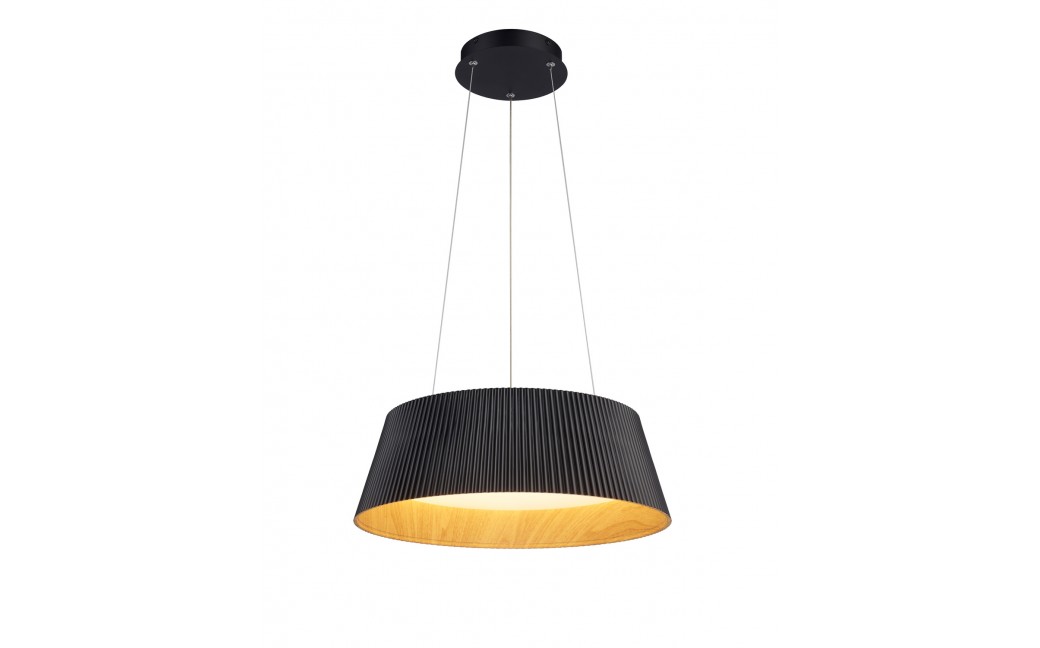  Step Into Design Lampa wisząca FRILL LED czarna 45 cm ST-DL6487-BK