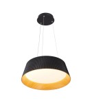 Modern pendant lamps - Step Into Design FRILL LED pendant lamp black 45 cm ST-DL6487-BK - product 2
