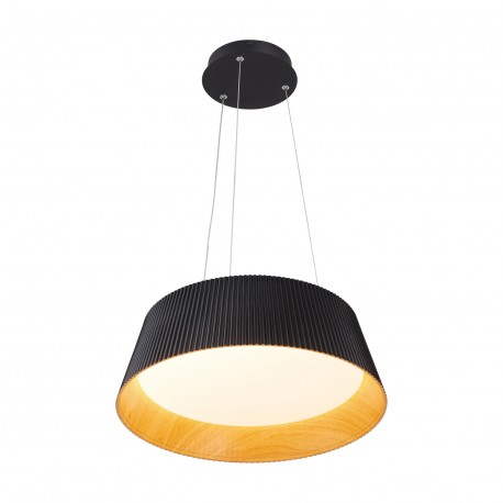  Step Into Design Lampa wisząca FRILL LED czarna 45 cm ST-DL6487-BK