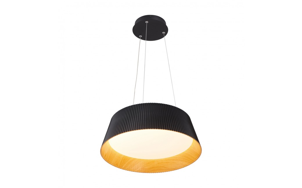  Step Into Design Lampa wisząca FRILL LED czarna 45 cm ST-DL6487-BK