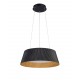 Step Into Design Lampa wisząca FRILL LED czarna 45 cm ST-DL6487-BK