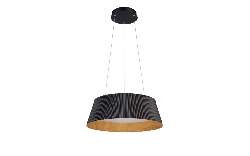  Step Into Design Lampa wisząca FRILL LED czarna 45 cm ST-DL6487-BK