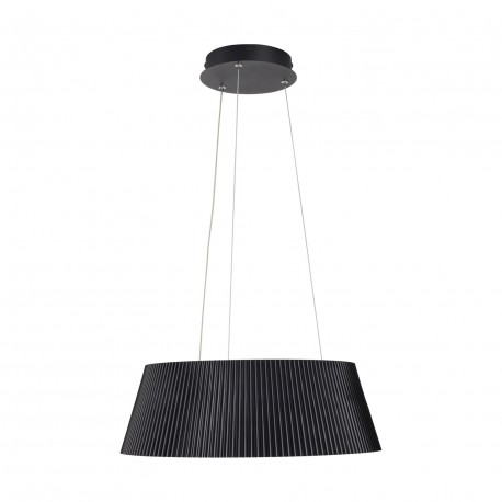  Step Into Design Lampa wisząca FRILL LED czarna 45 cm ST-DL6487-BK