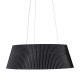  Step Into Design Lampa wisząca FRILL LED czarna 45 cm ST-DL6487-BK