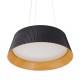  Step Into Design Lampa wisząca FRILL LED czarna 45 cm ST-DL6487-BK