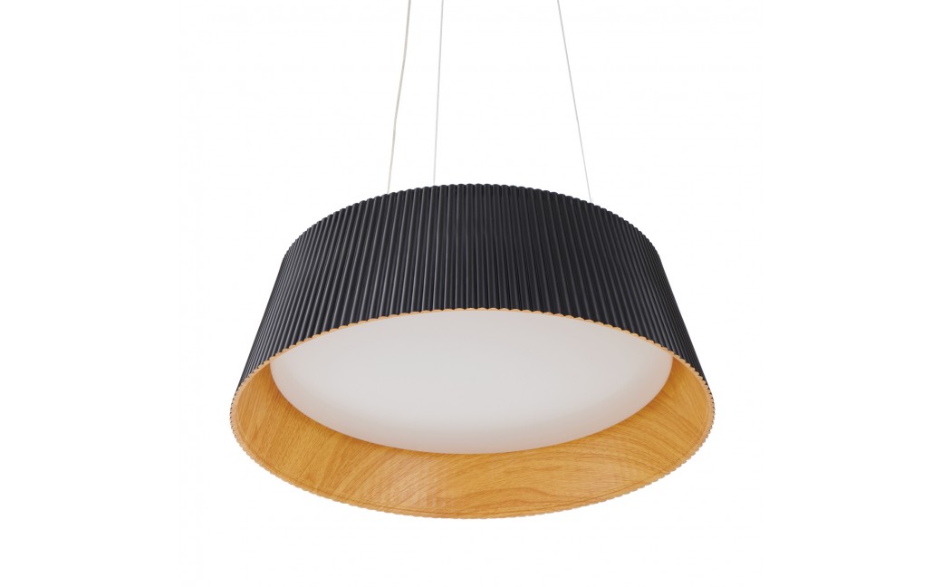  Step Into Design Lampa wisząca FRILL LED czarna 45 cm ST-DL6487-BK