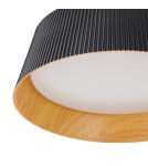 Modern pendant lamps - Step Into Design FRILL LED pendant lamp black 45 cm ST-DL6487-BK - product 10
