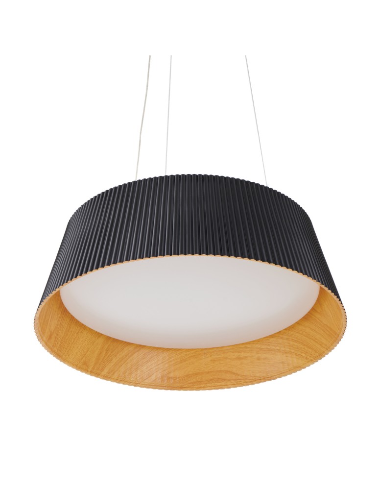 Modern pendant lamps - Step Into Design FRILL LED pendant lamp black 45 cm ST-DL6487-BK - product kolory-swiatla.pl 11