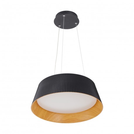  Step Into Design Lampa wisząca FRILL LED czarna 45 cm ST-DL6487-BK