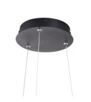 Modern pendant lamps - Step Into Design FRILL LED pendant lamp black 45 cm ST-DL6487-BK - product 18