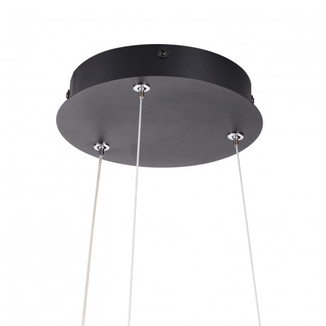 Step Into Design Lampa wisząca FRILL LED czarna 45 cm ST-DL6487-BK
