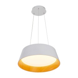  Step Into Design Lampa wisząca FRILL LED biała 45 cm ST-DL6487-WH