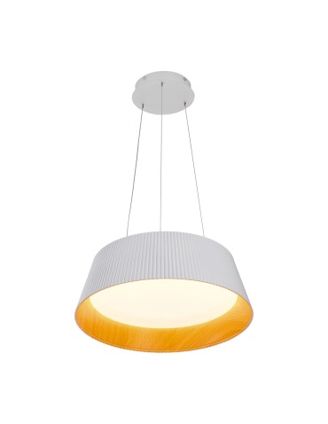  Step Into Design Lampa wisząca FRILL LED biała 45 cm ST-DL6487-WH