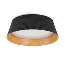 LED ceiling lamps - Step Into Design FRILL LED ceiling plafond black 45 cm ST-DL6487-C-BK - product 1