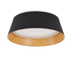  Step Into Design Plafon sufitowy FRILL LED czarny 45 cm ST-DL6487-C-BK