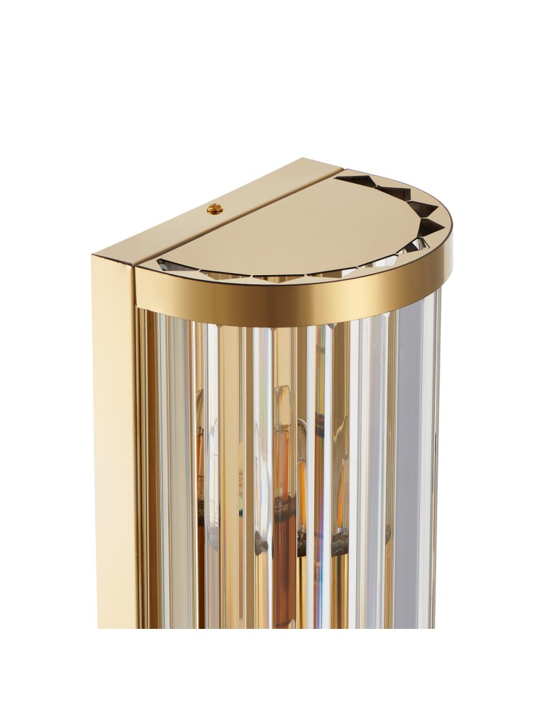 Glamour wall lamps - Step Into Design EXELLENT gold crystal wall lamp 45 cm ST-88022W. - product kolory-swiatla.pl 6