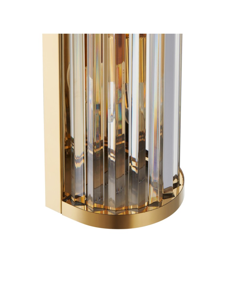  Step Into Design Lampa ścienna EXELLENT kryształowa złota 45 cm ST-88022W