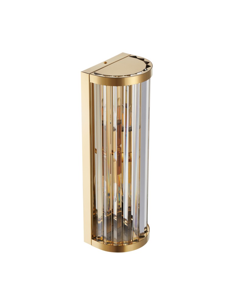 Glamour wall lamps - Step Into Design EXELLENT gold crystal wall lamp 45 cm ST-88022W. - product kolory-swiatla.pl 8