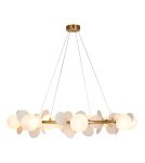 Designer pendant lamps - Step Into Design CHIC pendant lamp gold white 105 cm ST-DL-2969 - product 1