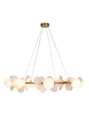 Step Into Design CHIC pendant lamp gold white 105 cm ST-DL-2969