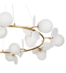 Designer pendant lamps - Step Into Design CHIC pendant lamp gold white 105 cm ST-DL-2969 - product 8