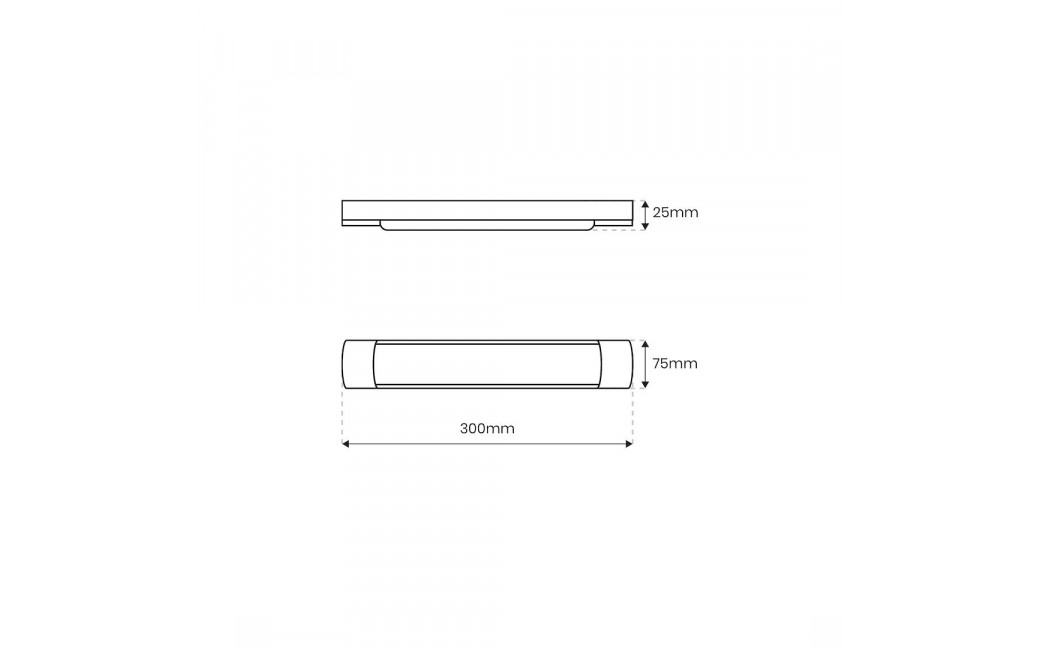 Eko-Light Listwa LED Batten 9W 30cm 4000K EK9837