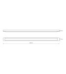Lighting beams - Eko-Light LED Batten strip 36W 120cm 4000K EK9840 - product 8